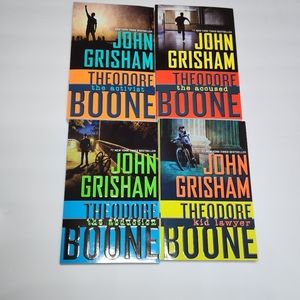 John Grisham Theodore Boone Deluxe Box Set Paperback 4 Volume Kids Teens Mystery